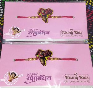 Set Of 2 Iron Man Rakhi Combo