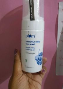 New PLUM FACE WASH