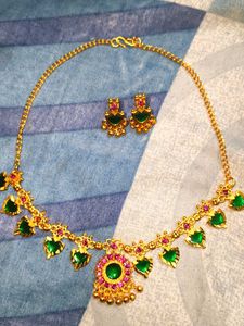 Palakka Traditional Necklace Set