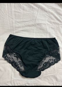 Black Lace Trim Panties