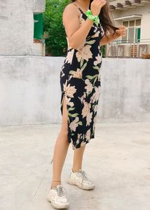 Backless Maxi Dress Sleeveless  Straps Party Dres