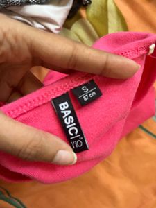 Pink Crop Top