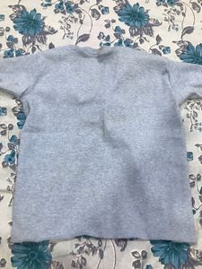 Blue Crop Top