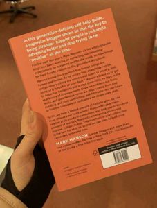 The Subtle Art of Not Giving a F*ck by Mark Manson