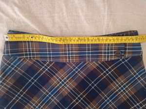 Retro Plaid Skirt