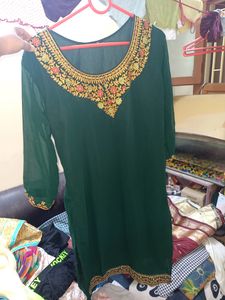 Georgette kurti