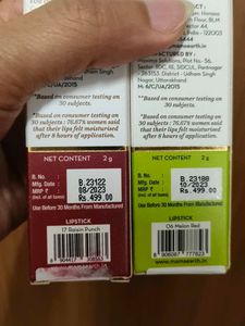Mamaearth Moisture Matte Lipsticks 2