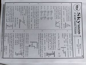 Physics DPP JEE Main And Advanced