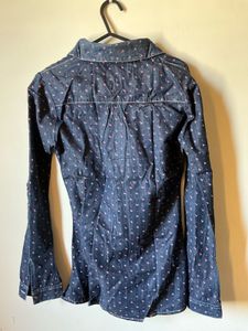 Floral Denim Shirt for ladies 🥰😇