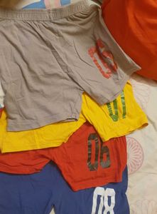Price Drop Set Of 4 Cotton Boys Shorts