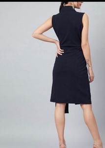 Athena Blue Blazer Dress