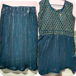 Kurti Lehanga Set With Dupatta