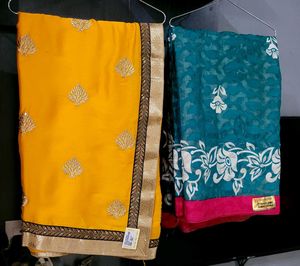 Set 2 Quality Tranding Sarees