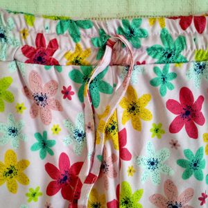 Cute Patterned Lounge Shorts Set
