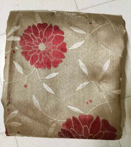 Floral &amp; Solid Curtain Panel Imported