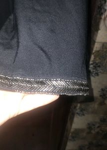 Embellished Black Top