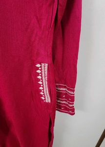 W Magical Magenta Winter Kurta