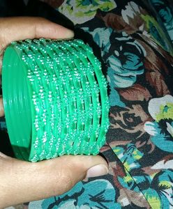 Bangles In Green Colour 💚