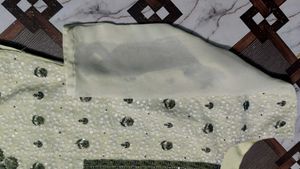 White Floral Print Kurti