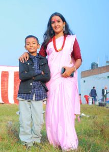 Elegant Pink Saree