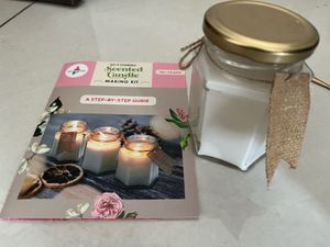 Sandalwood Scented Candle Available 💚