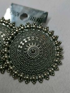 Combo of 3 Oxidised Silver Jhumkhas