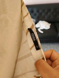 Beautiful Striped Cold Shoulder Maxi Dress