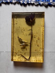Resin Rose Showpiece