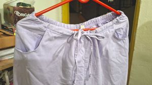 Lilac Color Casual Pant