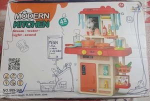 Kitchen Set for Kids - Battery Operated, 42 items