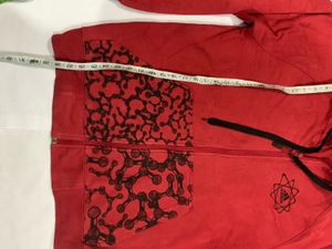 Red Adidas orignal new Zip-Up Hoodie