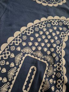 Mufti Blue Patterned T-Shirt