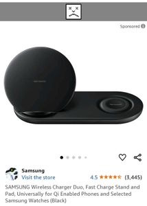 SAMSUNG EP-P6300TBEGIN Charging Pad
