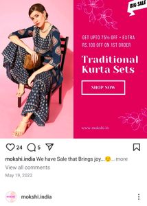 Mokshi Brand Sharara Set