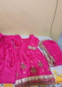 Pink Bridal Suit