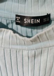 Cute Light Blue Graphic Tee