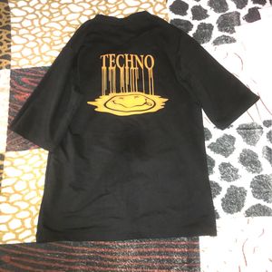 Zara T-Shirt 5 Sleeve Oversized Medium Size
