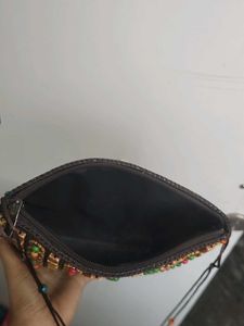 Boho Beaded Crossbody Bag