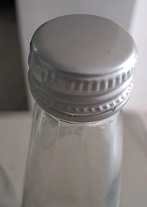 Glass Water bottle 1ltr set of 2 pc