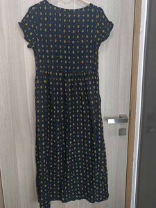 Boho Print Midi Dress