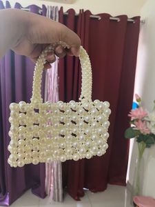 Pearl Beaded Handbag