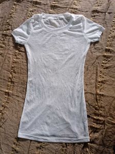 White Basic Tee /Top