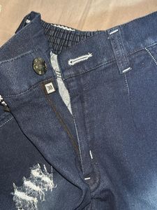 Boys Denim Jacket &amp; Tee And Jeans Set