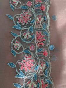 organza fabric suit salwar