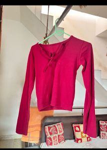 Maroon Top