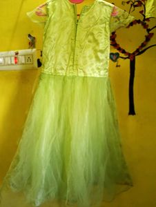 Green Tulle Dress