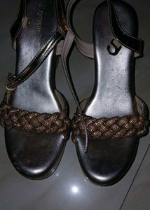 Gold Platform Heels - Size 39