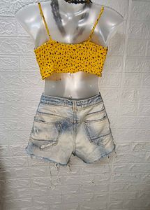 Denim Shorts Surplus Stock Rs.99 Check Profile