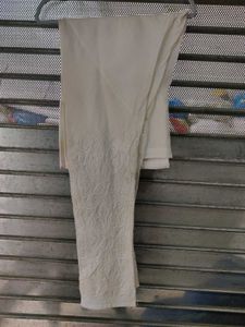 Embroidered Straight Pant