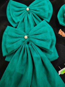 Green Hair Accessories Bundle